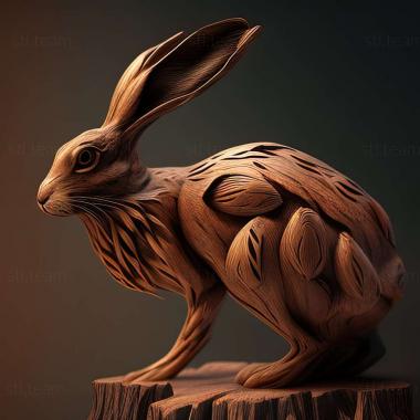 3D model Lepus starcki (STL)